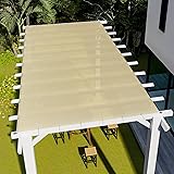 E&K Sunrise 20' x 40' Sun Shade Sail Straight Edge Rectangle Canopy Shade Cover with...