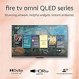 Amazon Fire TV 55' Omni QLED Series 4K UHD smart TV, Dolby Vision IQ, Fire TV Ambient...