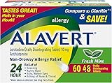 Alavert Allergy 24 Hour Relief, Fresh Mint Flavor, Orally Disintegrating Allergy...