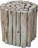 Backyard X-Scapes Natural Eucalyptus Wood Solid Log for Garden Border Edging...