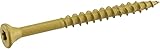 Deck Plus 48413 Wood Screws #8 x 2', Tan, 1lb Box