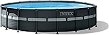 Intex Ultra XTR Deluxe Above Ground Swimming Pool Set, Includes Cartridge Sand Filter...