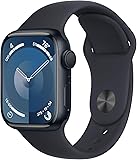 Apple Watch Series 9 [GPS 41mm] Smartwatch with Midnight Aluminum Case with Midnight...