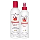 Fairy Tales Rosemary Repel Shampoo, 12 fl oz. & Conditioning Spray, 8 fl oz. Duo Kids...