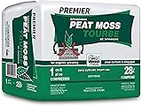 Premier Horticulture 0280P Pro Moss Horticulture Retail Peat Moss, 1 Cubic Feet -...