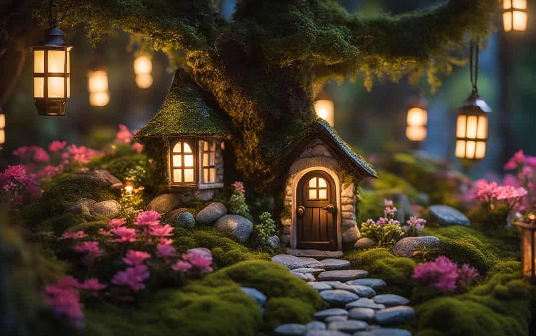 Magical Fairy Garden Lighting Ideas