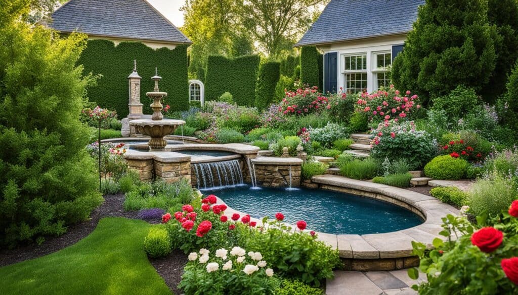 harmonious garden theme