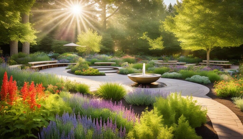 healing gardens real world examples