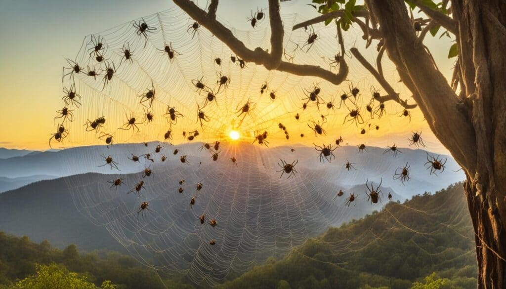 Joro spider migration