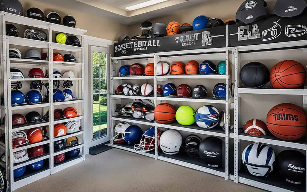 Organize and Store Sports Equipment in Your Garage