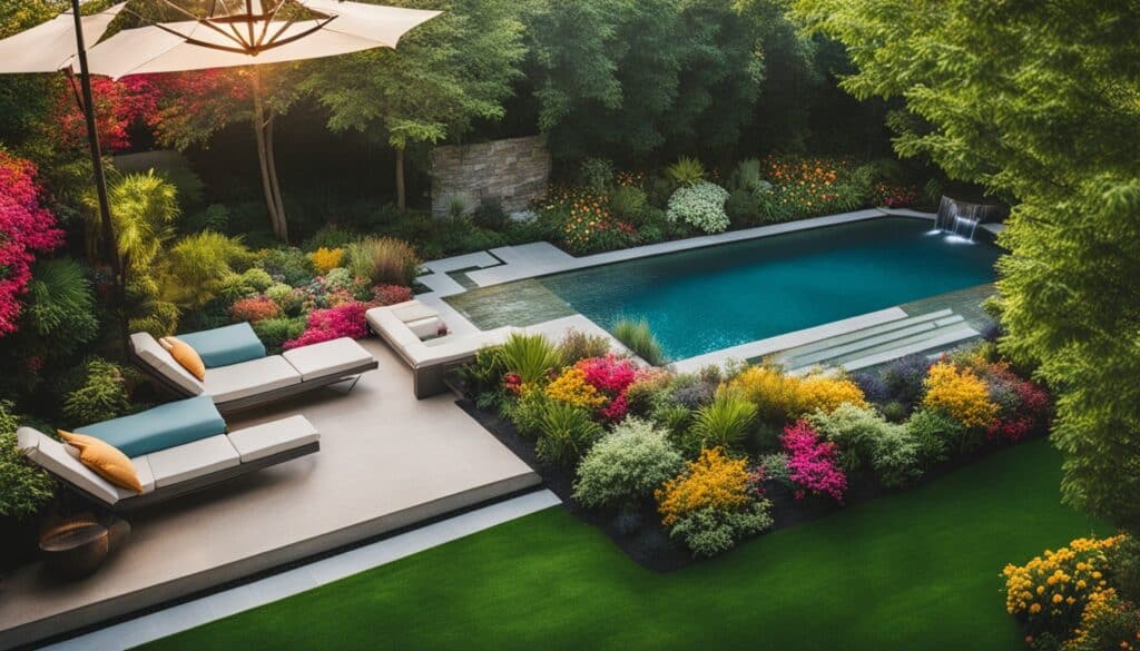 above ground pool landscaping ideas