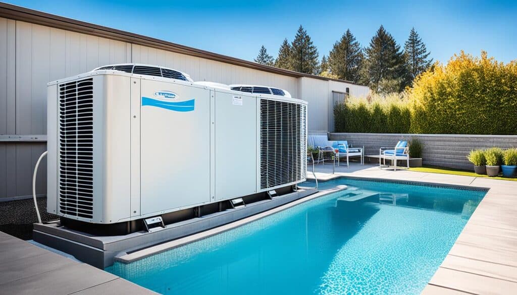 efficient above ground pool heating