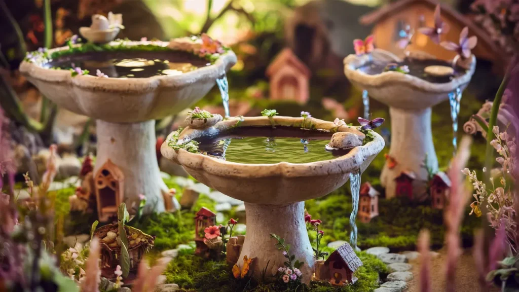 Fairy Garden Themes Birdbaths wishIwasgrounded.com