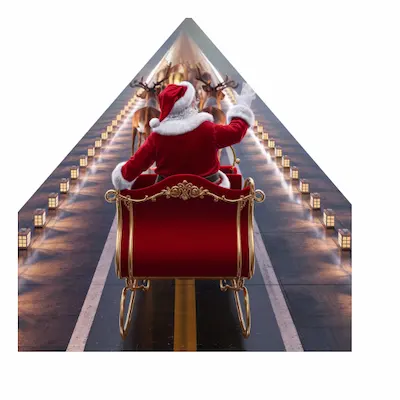 Santa's runway operation illuminardo 